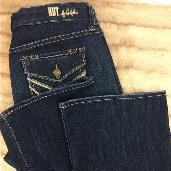 Kut from the Kloth Stretch Boot Cut Jeans Size 10 - Picture 8 of 8